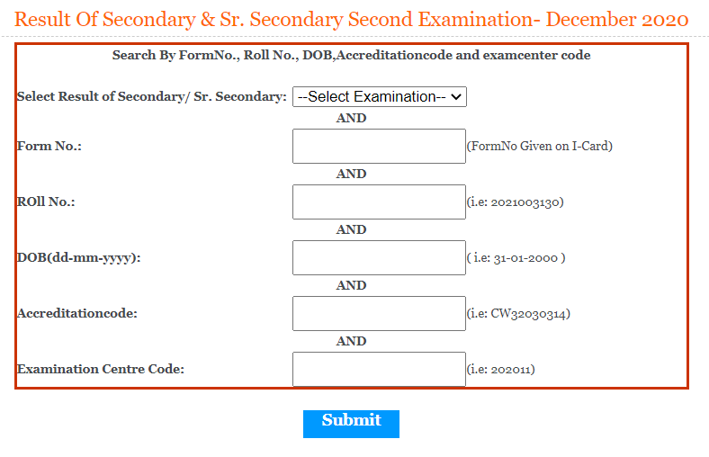 BBOSE Result 2021 8